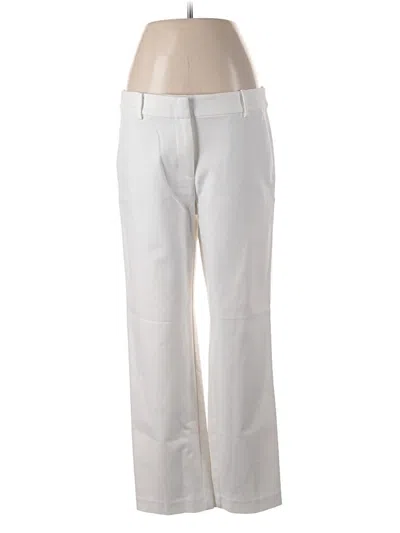 Pre-owned Ann Taylor Loft Dress Pants In White