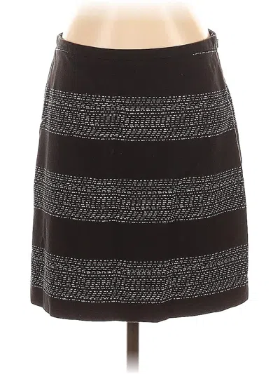 Pre-owned Ann Taylor Loft Formal Skirt In Black