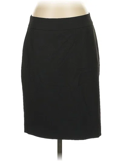 Pre-owned Ann Taylor Loft Formal Skirt In Black