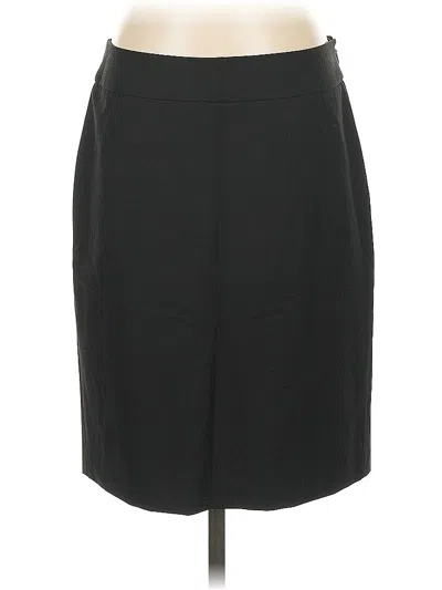Pre-owned Ann Taylor Loft Formal Skirt In Black
