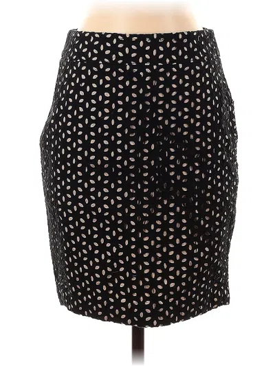 Pre-owned Ann Taylor Loft Formal Skirt In Black