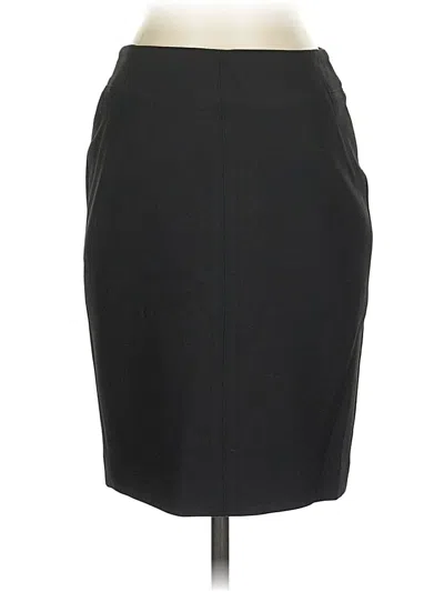 Pre-owned Ann Taylor Loft Formal Skirt In Black