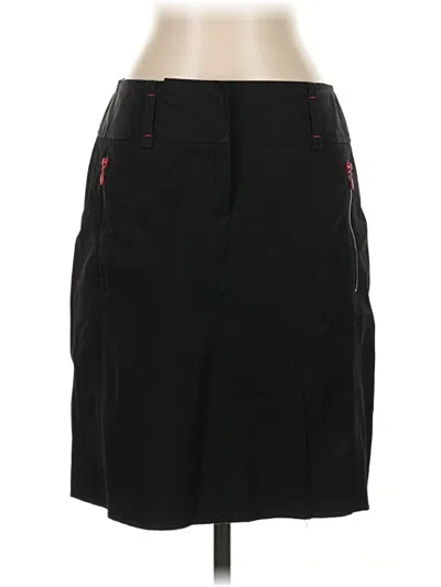 Pre-owned Ann Taylor Loft Formal Skirt In Black
