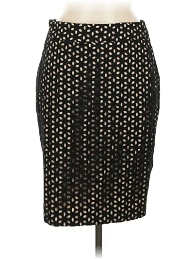 Pre-owned Ann Taylor Loft Formal Skirt In Black