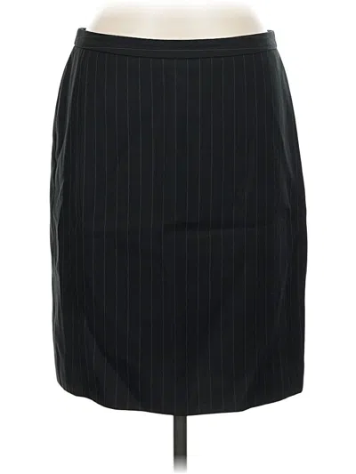 Pre-owned Ann Taylor Loft Formal Skirt In Black