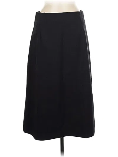 Pre-owned Ann Taylor Loft Formal Skirt In Black