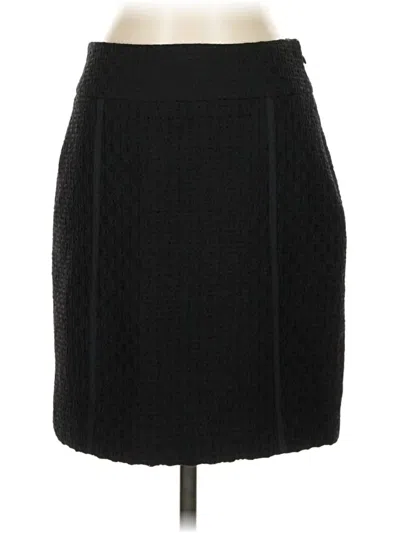 Pre-owned Ann Taylor Loft Formal Skirt In Black