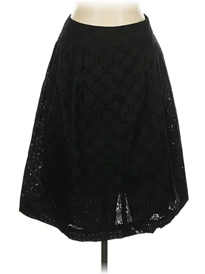 Pre-owned Ann Taylor Loft Formal Skirt In Black