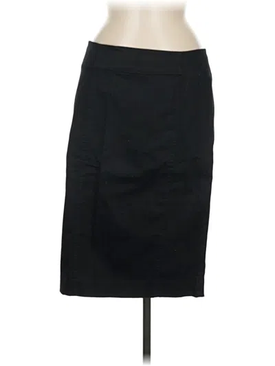 Pre-owned Ann Taylor Loft Formal Skirt In Black