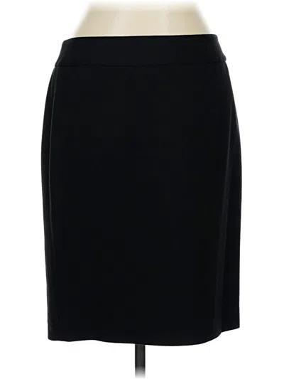 Pre-owned Ann Taylor Loft Formal Skirt In Black