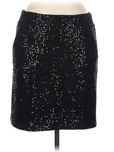 Pre-owned Ann Taylor Loft Formal Skirt In Black