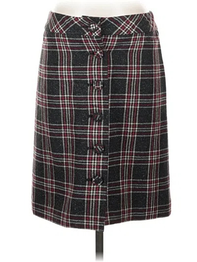 Pre-owned Ann Taylor Loft Formal Skirt In Black