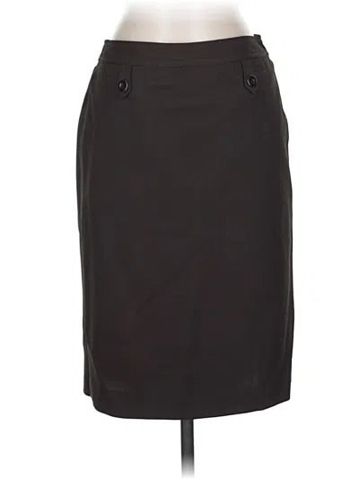 Pre-owned Ann Taylor Loft Formal Skirt In Black