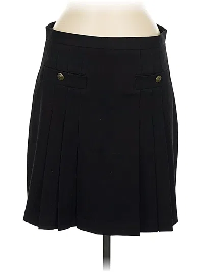 Pre-owned Ann Taylor Loft Formal Skirt In Black