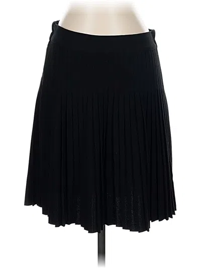 Pre-owned Ann Taylor Loft Formal Skirt In Black