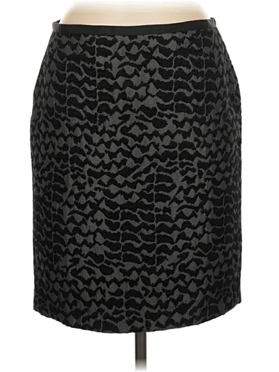Ann Taylor Loft Formal Skirt In Black