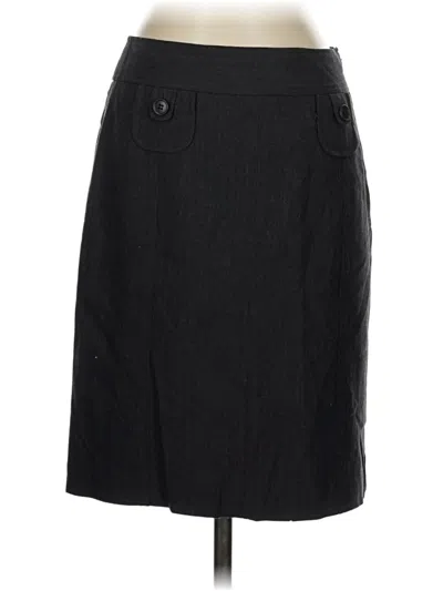 Pre-owned Ann Taylor Loft Formal Skirt In Black