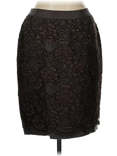 Pre-owned Ann Taylor Loft Formal Skirt In Black