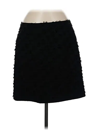 Pre-owned Ann Taylor Loft Formal Skirt In Black