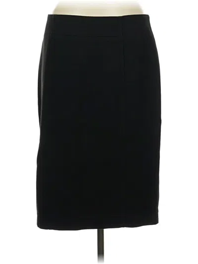 Pre-owned Ann Taylor Loft Formal Skirt In Black