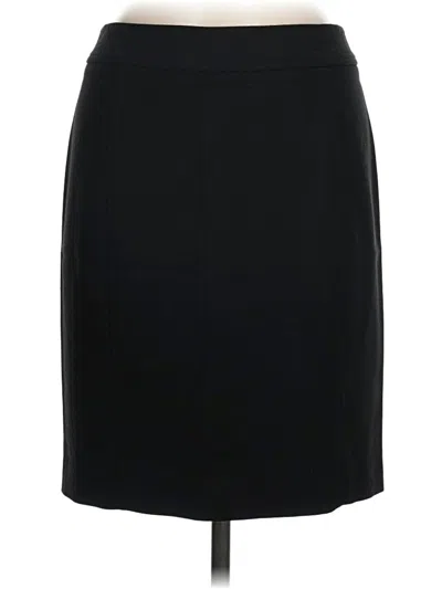 Pre-owned Ann Taylor Loft Formal Skirt In Black