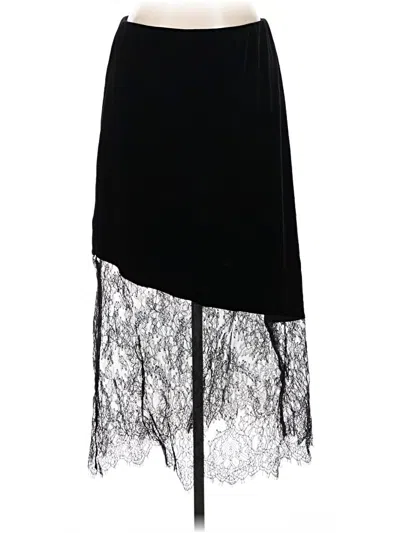 Ann Taylor Loft Formal Skirt In Black