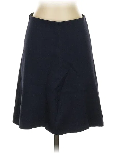 Pre-owned Ann Taylor Loft Formal Skirt In Blue