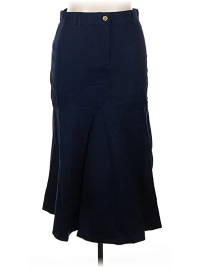 Ann Taylor Loft Formal Skirt In Blue
