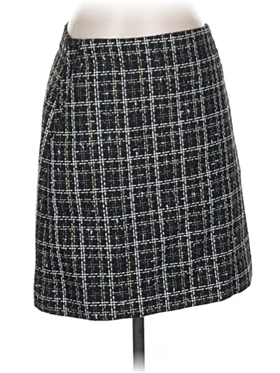 Pre-owned Ann Taylor Loft Formal Skirt In Gray