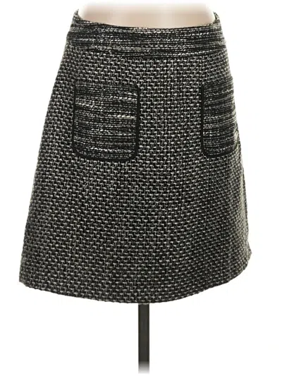 Pre-owned Ann Taylor Loft Formal Skirt In Gray