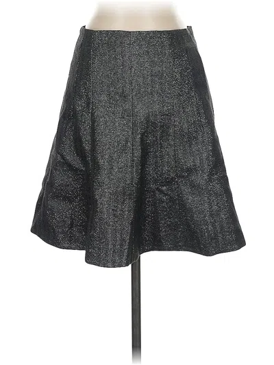Ann Taylor Loft Formal Skirt In Gray