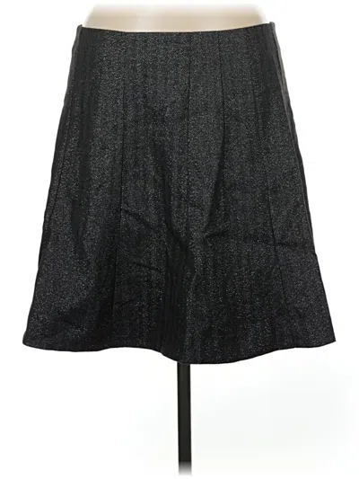 Ann Taylor Loft Formal Skirt In Gray