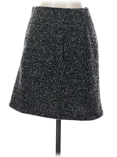 Pre-owned Ann Taylor Loft Formal Skirt In Gray