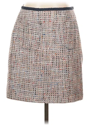Ann Taylor Loft Formal Skirt In Gray