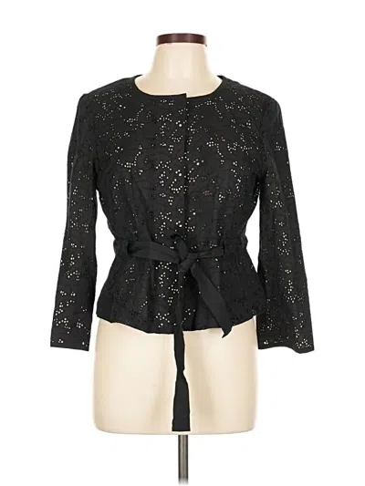 Pre-owned Ann Taylor Loft Jacket In Black