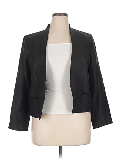 Pre-owned Ann Taylor Loft Jacket In Black