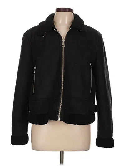 Pre-owned Ann Taylor Loft Jacket In Black