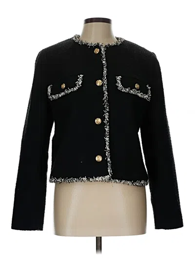 Pre-owned Ann Taylor Loft Jacket In Black