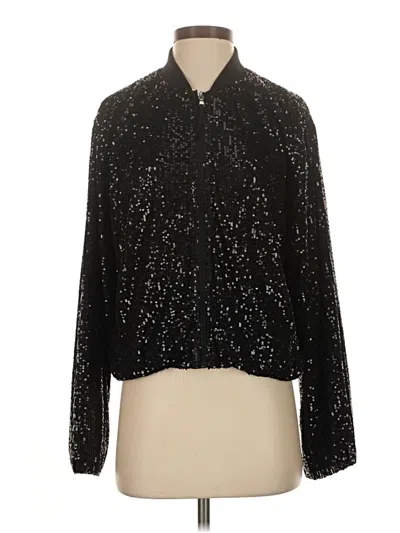 Pre-owned Ann Taylor Loft Jacket In Black