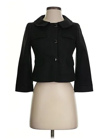 Pre-owned Ann Taylor Loft Jacket In Black