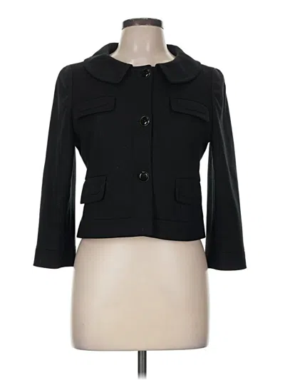 Pre-owned Ann Taylor Loft Jacket In Black