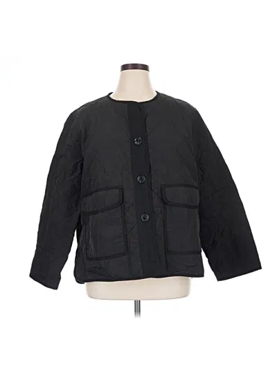 Pre-owned Ann Taylor Loft Jacket In Black