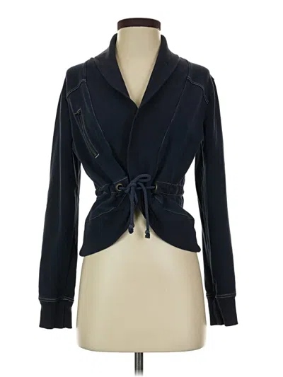 Pre-owned Ann Taylor Loft Jacket In Blue