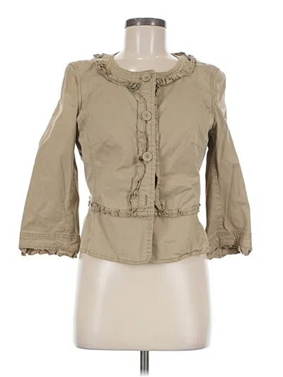 Pre-owned Ann Taylor Loft Jacket In Brown