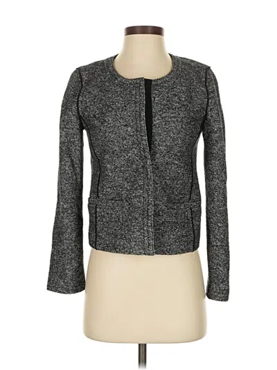 Pre-owned Ann Taylor Loft Jacket In Gray