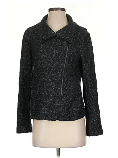 Pre-owned Ann Taylor Loft Jacket In Gray