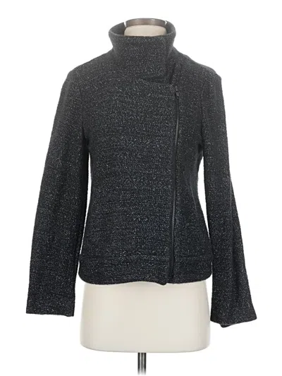 Pre-owned Ann Taylor Loft Jacket In Gray