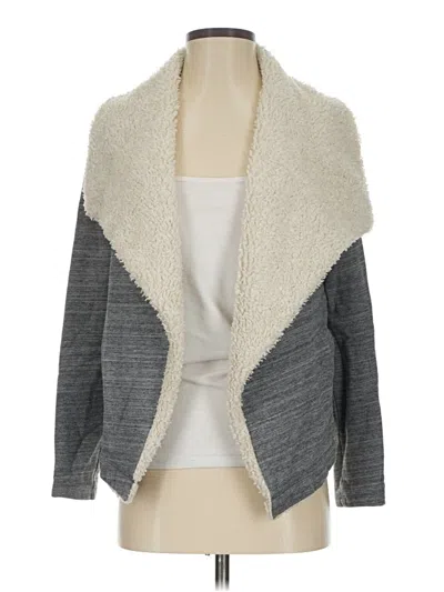 Pre-owned Ann Taylor Loft Jacket In Gray