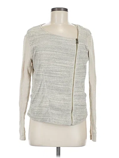 Pre-owned Ann Taylor Loft Jacket In Gray