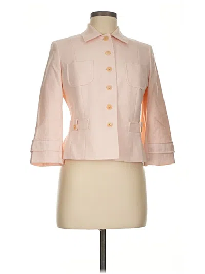 Pre-owned Ann Taylor Loft Jacket In Ivory